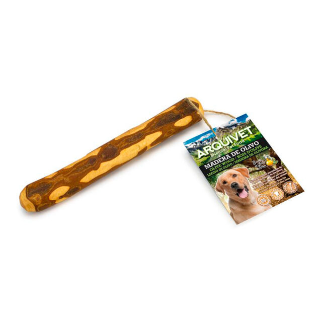 Arquivet Madera de olivo - Mordedor para perros - M