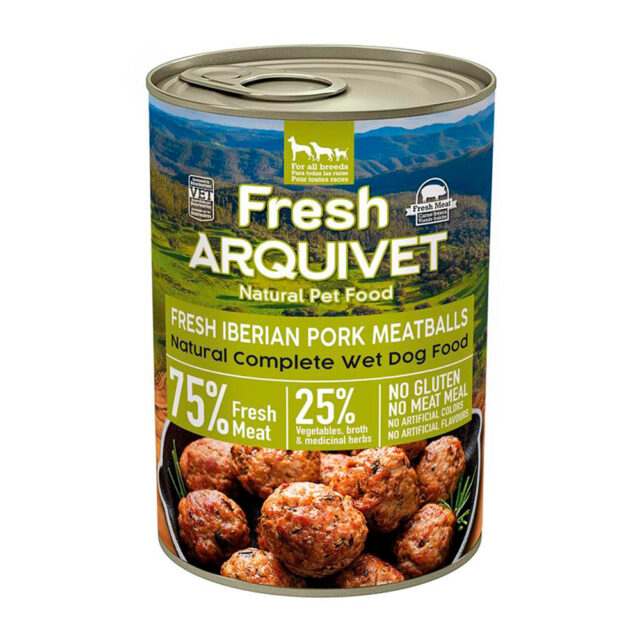 Arquivet Fresh Iberian Pork Meatballs - Albóndigas con cerdo ibérico, calabaza y judías verdes - 400g