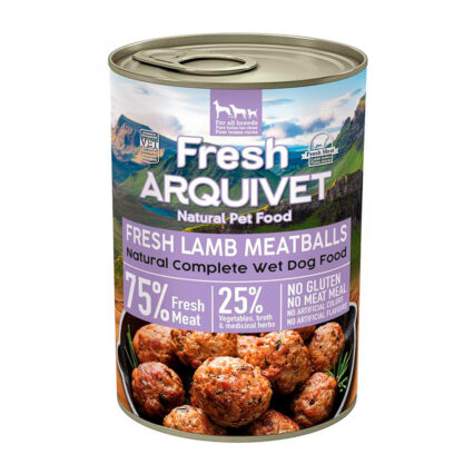 Arquivet Fresh Lamb Meatballs - Albóndigas con cordero, zanahorias y boniato - 400g