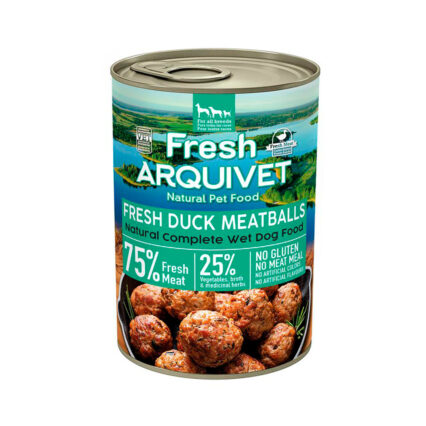 Arquivet Fresh Duck Meatballs - Albóndigas con pato, boniato y naranja 400GR