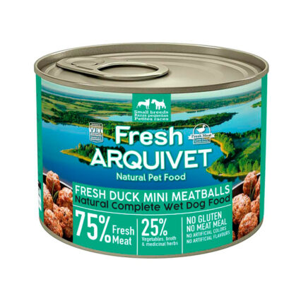 Arquivet Fresh Duck Mini Meatballs - Mini Albóndigas con pato, boniato y naranja 200GR