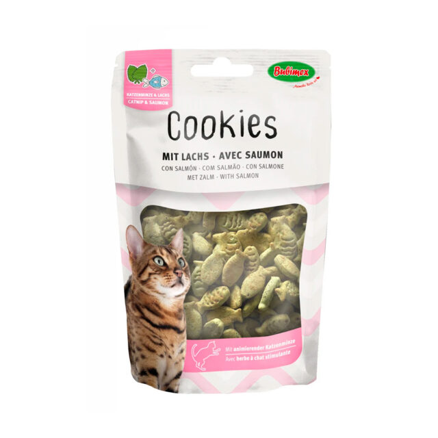 Bubimex Galletas con hierba gatera y salmón para gatos