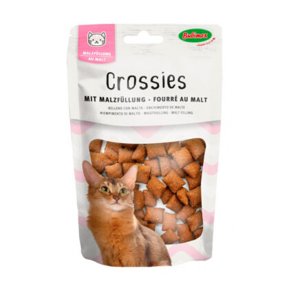 Crossies con malta para gatos