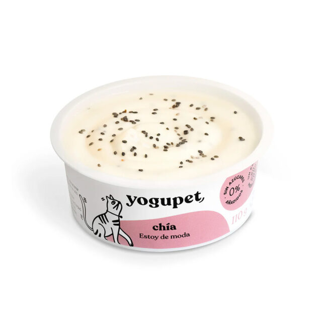 Yogupet Clásico Chía - Yogur natural para gatos 2