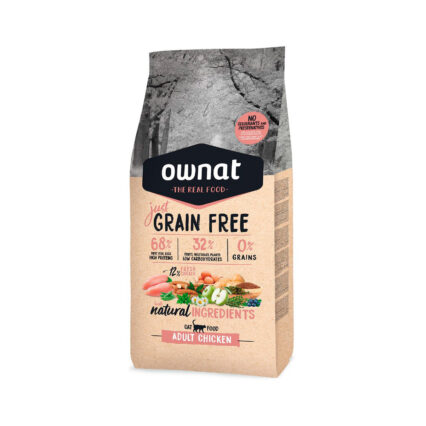 Grain free OWNAT GF JUST ADULT CHICKEN (Gato)