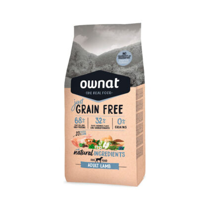 Grain free OWNAT GF JUST ADULT LAMB (Perro)