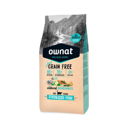 Grain free OWNAT GF JUST STERILIZED FISH (Gato)