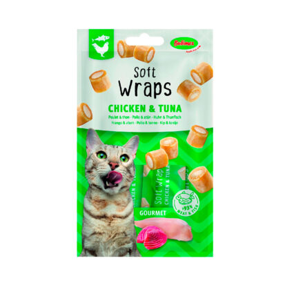 Bubimex gato Soft Wraps de Pollo y Atún 3UD