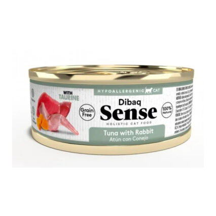 Dibaq Sense gato grain free atún con conejo 70GR