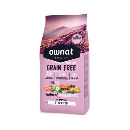 GRAIN FREE OWNAT GF PRIME STERILIZED (GATO)