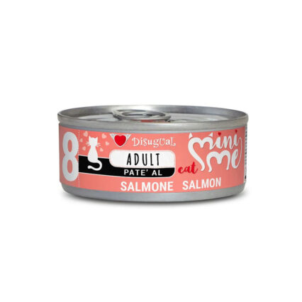 Disugual Mini Me - Lata de salmón para gatos 85GR