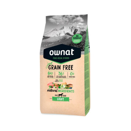 Ownat Grain free GF Just Light (Perro)