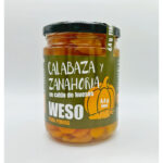 Calabaza y zanahoria en caldo de huesos - 400ML - WESO